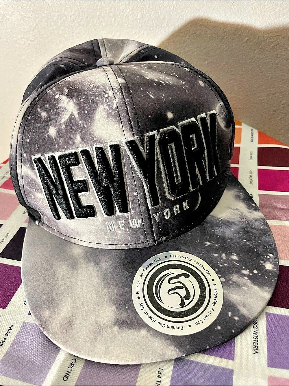Tian Tian Black & Gray Snapback Hat